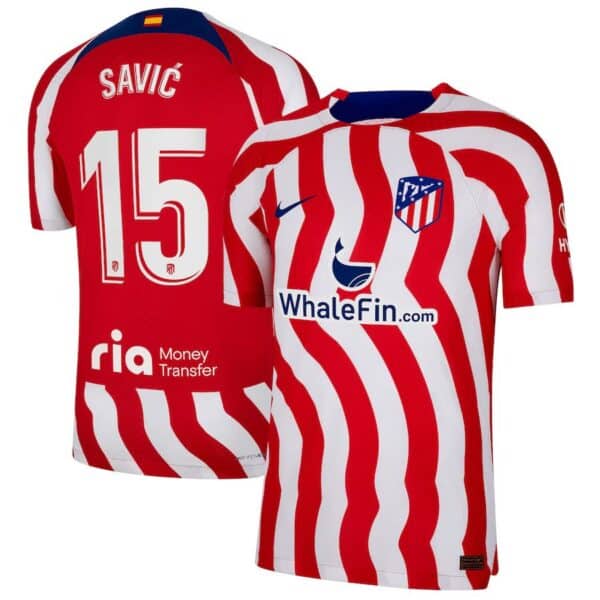 MAILLOT ATLETICO MADRID DOMICILE SAVIC VERSION VAPOR MATCH 2023-2024