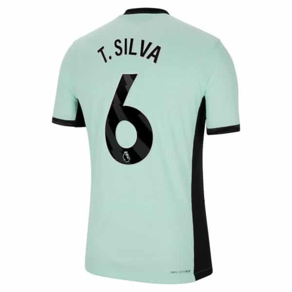 MAILLOT CHELSEA THIRD THIAGO SILVA VERSION VAPOR MATCH 2023-2024