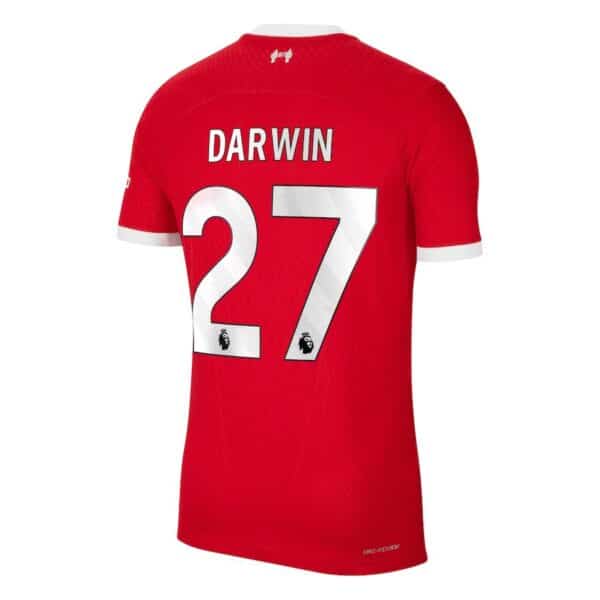 MAILLOT LIVERPOOL DOMICILE DARWIN VERSION VAPOR MATCH 2023-2024