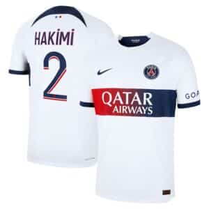 MAILLOT PSG EXTERIEUR HAKIMI VERSION VAPOR MATCH 2023-2024