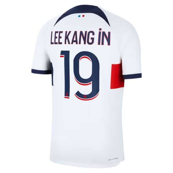 MAILLOT PSG EXTERIEUR LEE KANG IN VERSION VAPOR MATCH 2023-2024