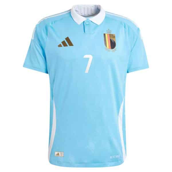 MAILLOT BELGIQUE EXTERIEUR HEAT RDY AUTHENTIC DE BRUYNE SAISON 2024-2025