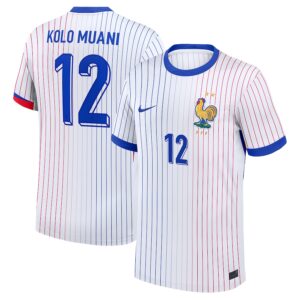 MAILLOT FRANCE EXTERIEUR KOLO MUANI SAISON 2024-2025