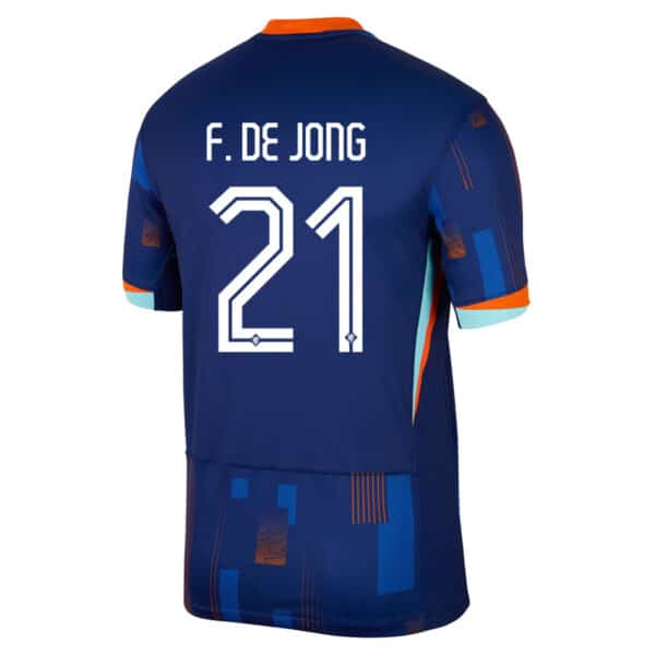 MAILLOT PAYS-BAS EXTERIEUR FRENKIE DE JONG SAISON 2024-2025