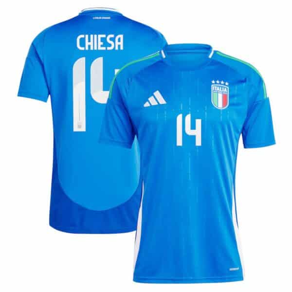 MAILLOT ITALIE DOMICILE CHIESA SAISON 2024-2025