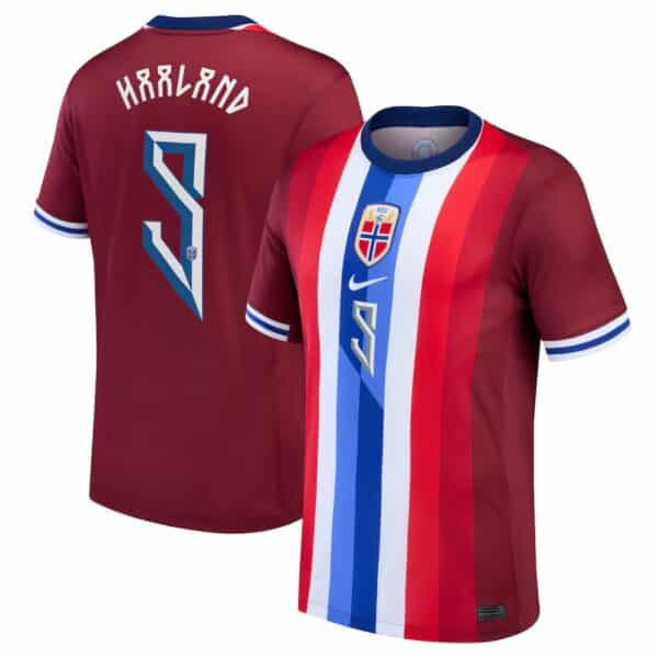 MAILLOT NORVEGE DOMICILE HAALAND SAISON 2024-2025