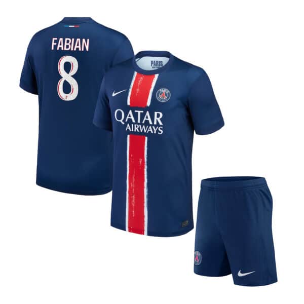 PACK JUNIOR PSG DOMICILE FABIAN RUIZ SAISON 2024-2025