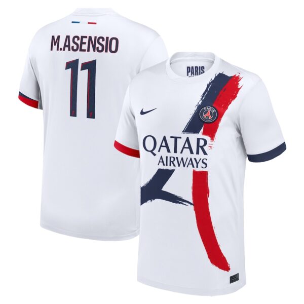 MAILLOT PSG EXTERIEUR MARCO ASENSIO SAISON 2024-2025