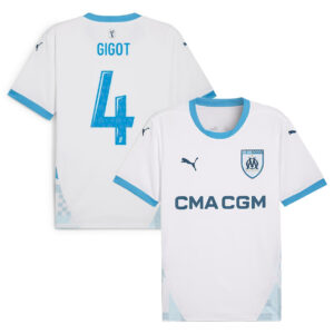 MAILLOT OLYMPIQUE DE MARSEILLE DOMICILE GIGOT SAISON 2024-2025