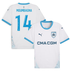 MAILLOT OLYMPIQUE DE MARSEILLE DOMICILE MOUMBAGNA SAISON 2024-2025