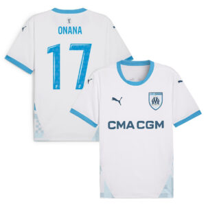 MAILLOT OLYMPIQUE DE MARSEILLE DOMICILE ONANA SAISON 2024-2025