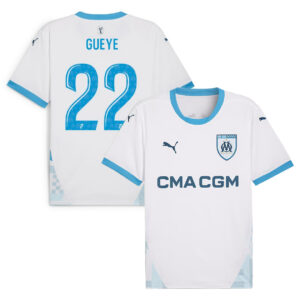 MAILLOT OLYMPIQUE DE MARSEILLE DOMICILE GUEYE SAISON 2024-2025