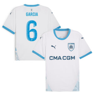 MAILLOT OLYMPIQUE DE MARSEILLE DOMICILE GARCIA SAISON 2024-2025