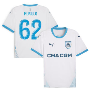 MAILLOT OLYMPIQUE DE MARSEILLE DOMICILE VERETOUT SAISON 2024-2025