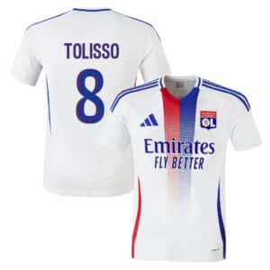 MAILLOT OLYMPIQUE LYONNAIS DOMICILE TOLISSO SAISON 2024-2025