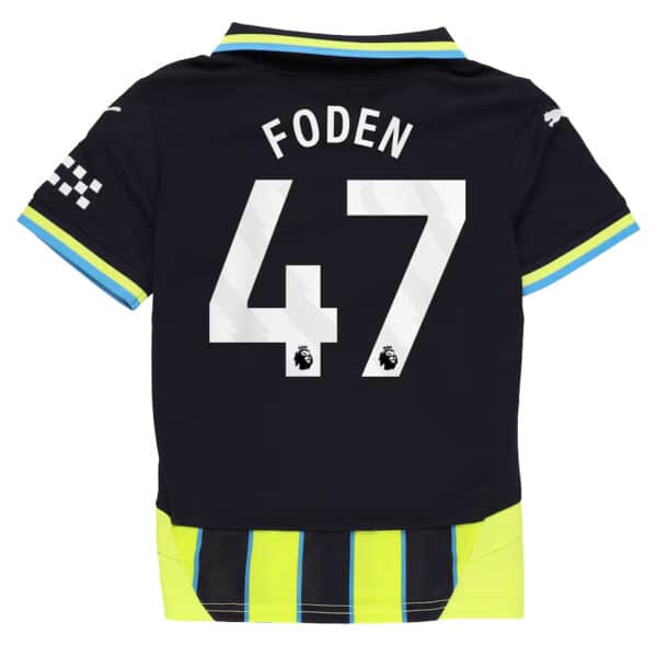 PACK JUNIOR MANCHESTER CITY EXTERIEUR FODEN SAISON 2024-2025