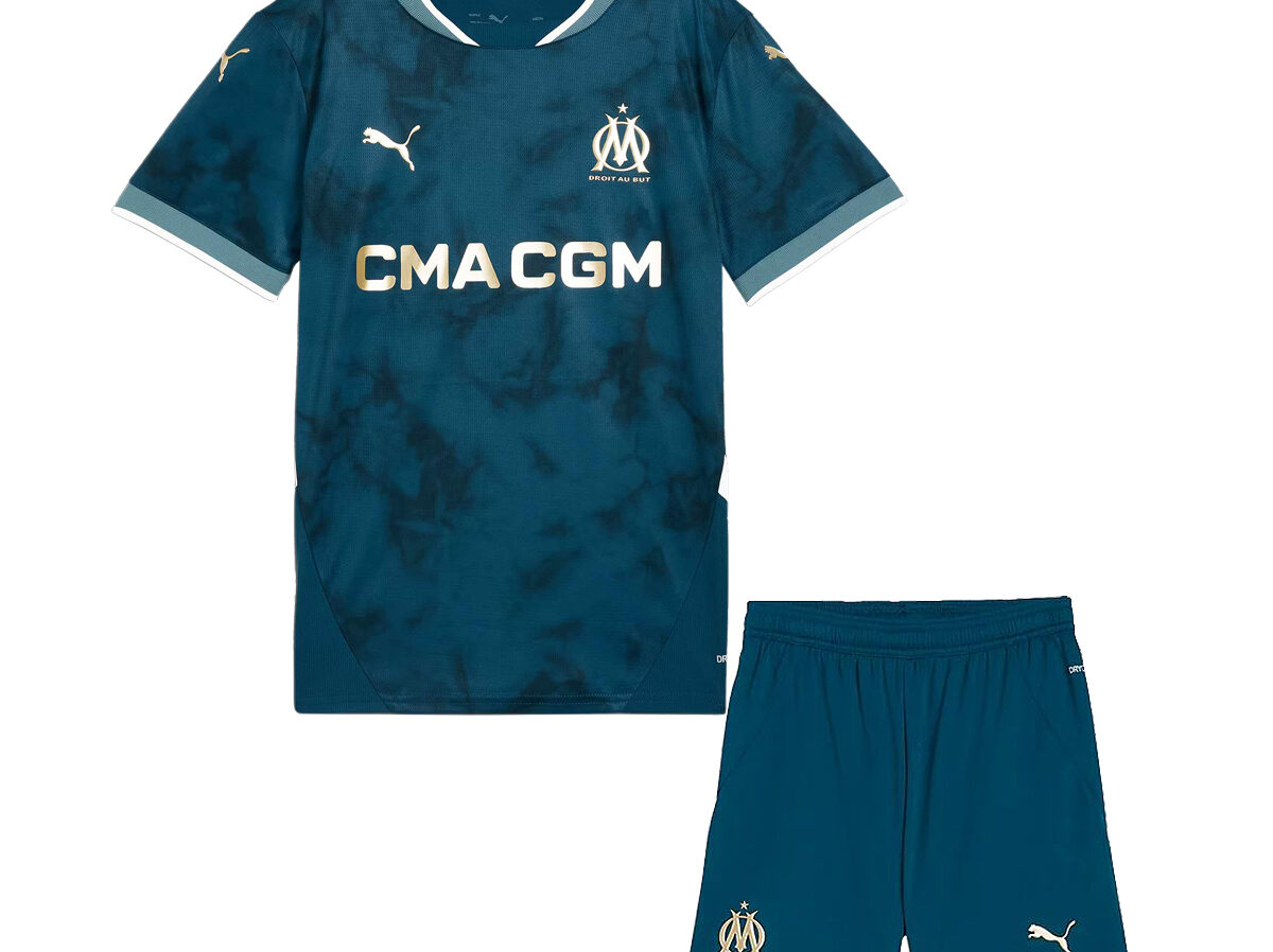 PACK JUNIOR OLYMPIQUE DE MARSEILLE EXTERIEUR SAISON 2024-2025