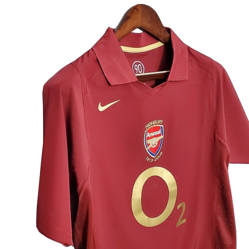 MAILLOT RETRO ARSENAL DOMICILE SAISON 2005-2006