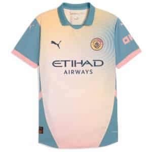 MAILLOT MANCHESTER CITY 4TH VERSION AUTHENTIC SAISON 2024-2025