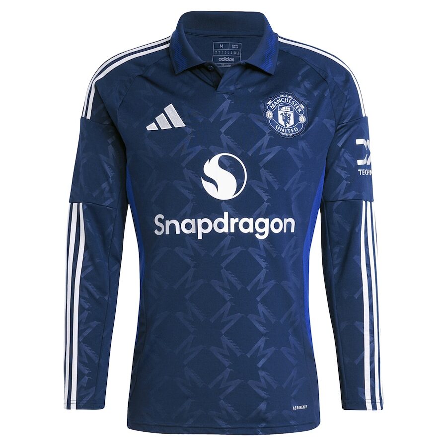 MAILLOT MANCHESTER UNITED EXTERIEUR MANCHES LONGUES SAISON 2024-2025