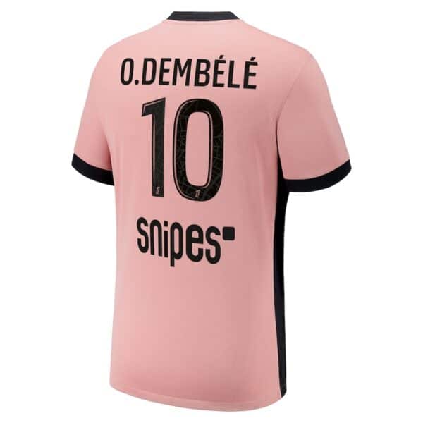 MAILLOT PSG THIRD DEMBELE SAISON 2024-2025